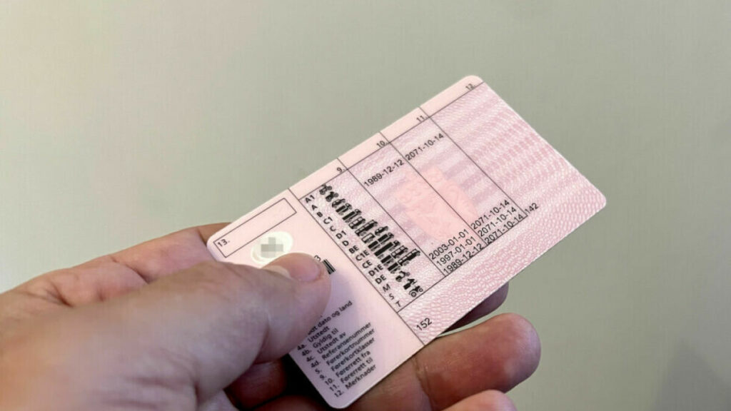 Amerikansk førerkort i norge